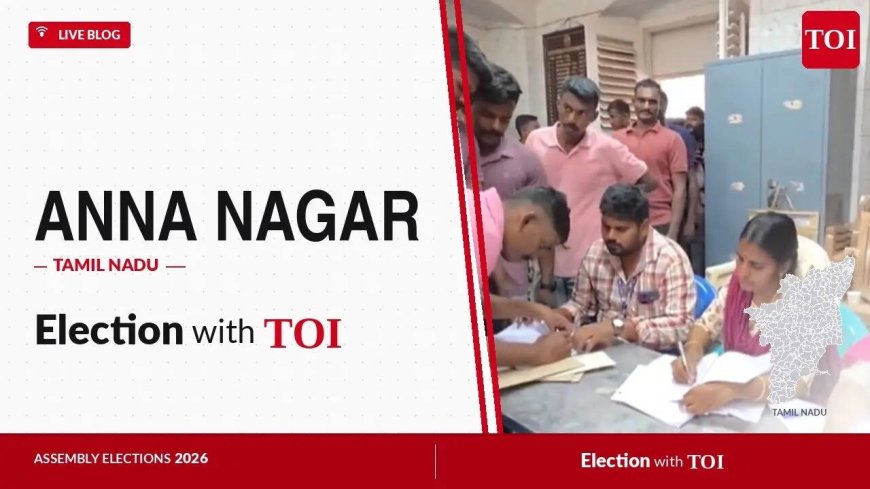 Anna Nagar election results 2026: TVK's VK Ramkumar