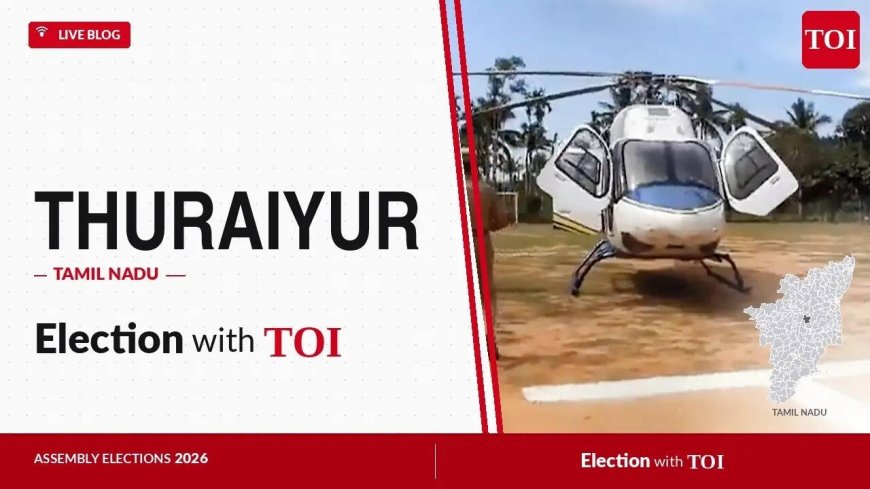 Thuraiyur Assembly Results 2026: AIADMK’s E. Saroja vs TVK’s K. Sivakumar