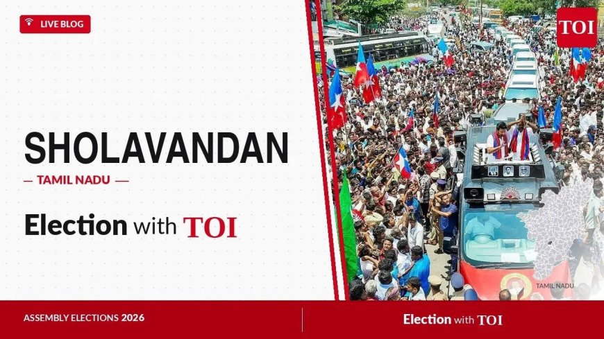 Sholavandan assembly polls 2026: TVK’s Karuppaiah MV wins by narrow margin of 2,678 Votes