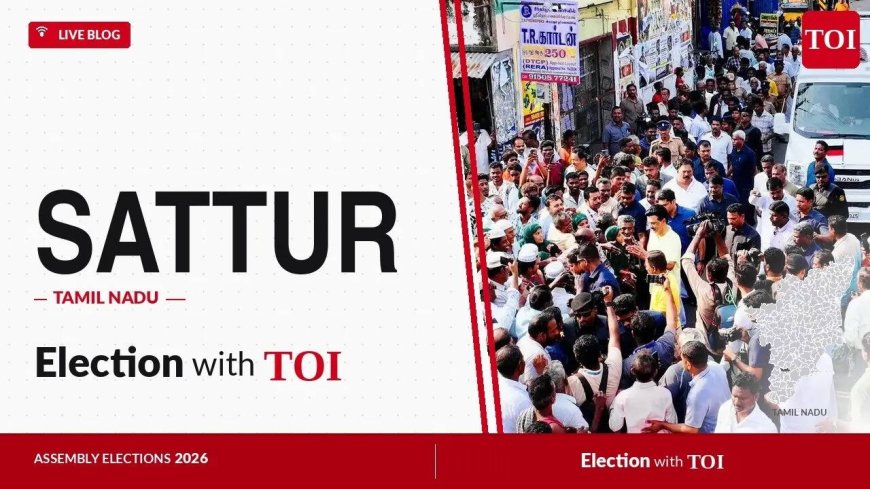 Sattur assembly polls 2026: DMK’s Kadarkarairaj A wins, BJP’s Nainar Nagenthran finishes second