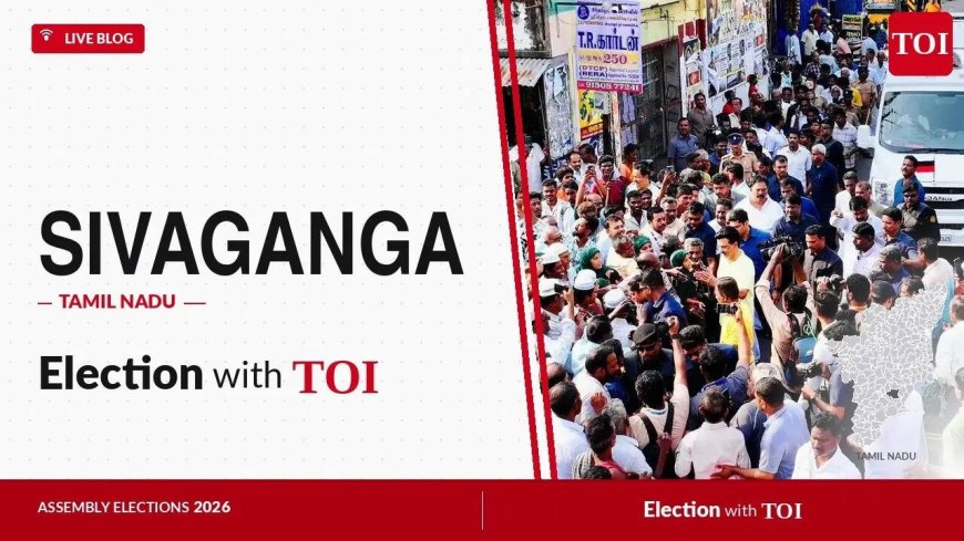 Sivaganga assembly polls 2026: TVK’s Kulandhai Rani A wins