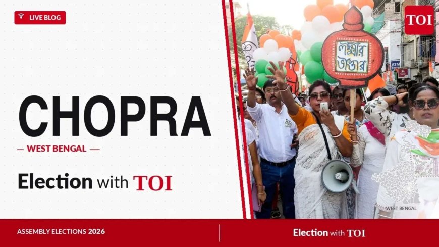 Chopra election result 2026: TMC's Hamidul Rahaman defeated BJP's Shankar Adhikari by 69,124 votes