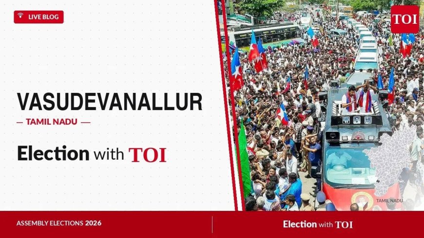 Vasudevanallur election results 2026: DMK’s E. Raja wins against BJP and TVK candidates