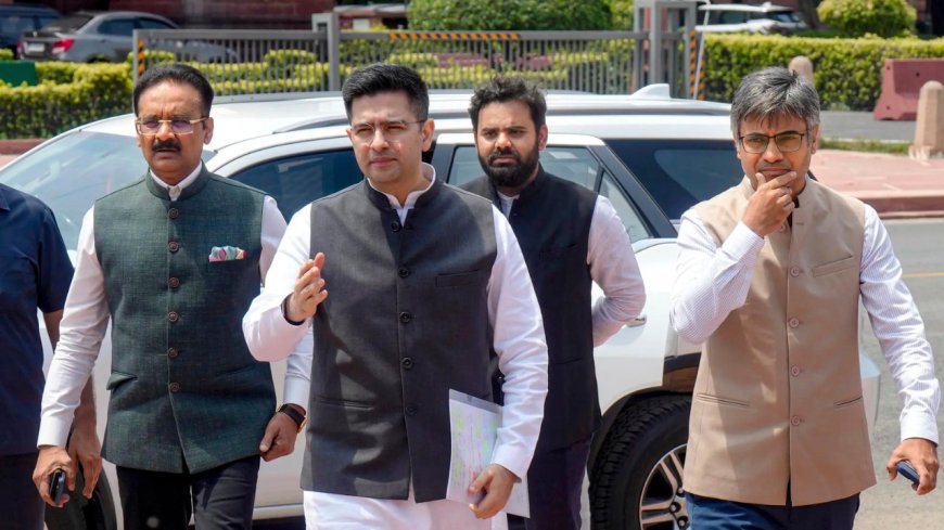 'I am their next target': Raghav Chadha alleges 'vendetta politics' by AAP-led Punjab govt; meets President Murmu