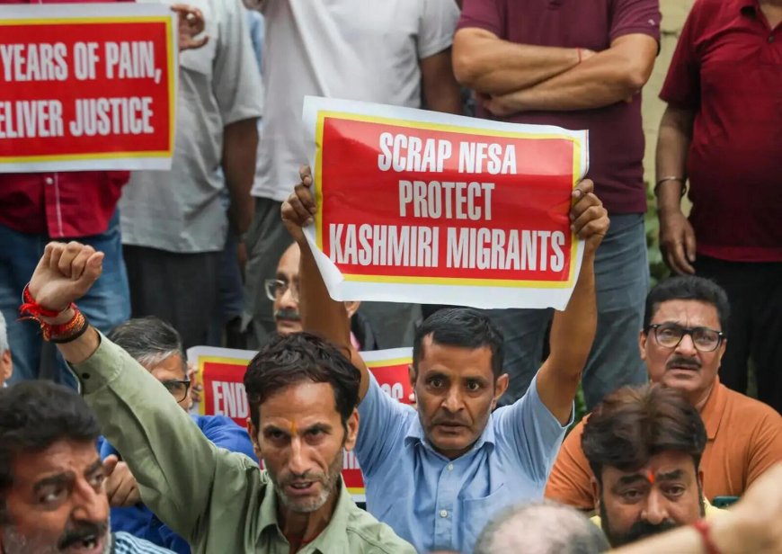Kashmiri Pandits protest relief rations’ merger into food security act, cry conspiracy