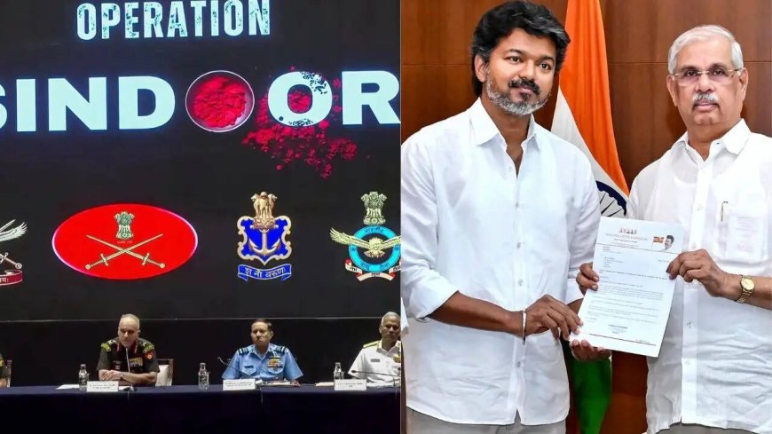 Evening news wrap: IAF says destroyed 13 Pak aircraft during Op Sindoor; 'TVK doesn't have numbers for majority,' governor tells Vijay &amp; more
