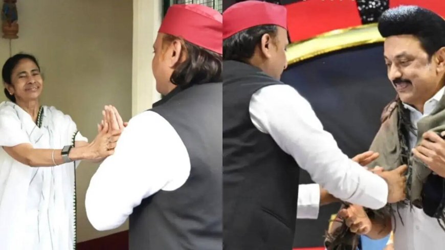 Message for Congress? Akhilesh shares Mamata, Stalin photos with cryptic 'not ones who abandon' post