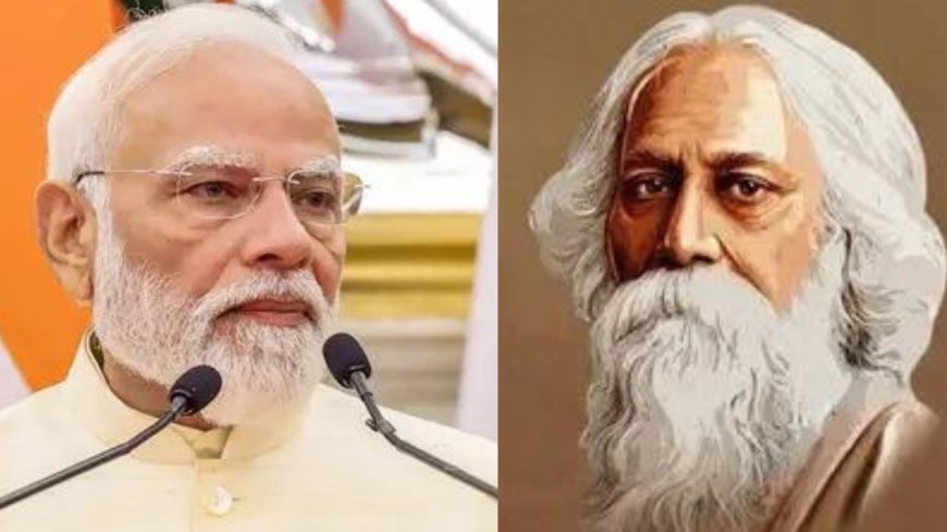 'Eternal voice of civilisation': PM Modi pays tribute to Rabindranath Tagore on 'pochishe boishakh'