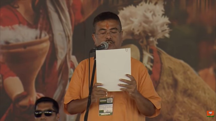 BJP’s ‘sonar’ era begins in West Bengal: Suvendu Adhikari takes oath as CM– top developments