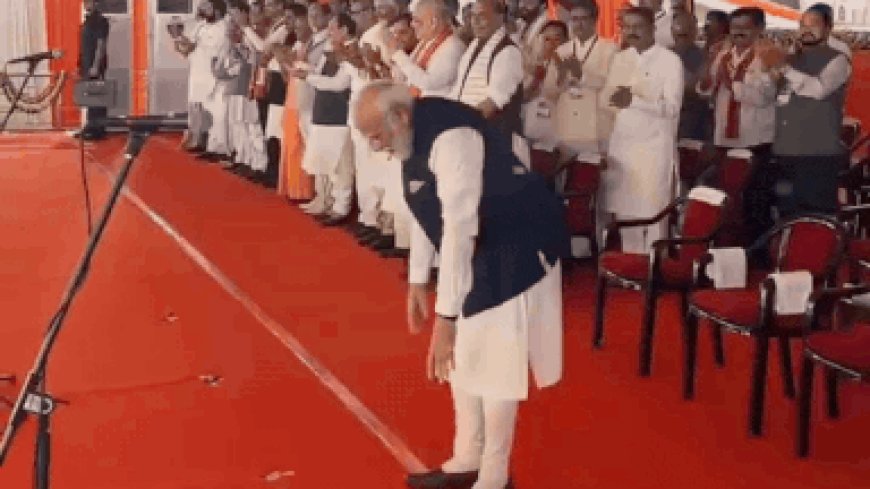 'I bow to Bengal's Jana Shakti': PM Modi kowtows with folded hands before Kolkata crowd as BJP forms first govt in West Bengal