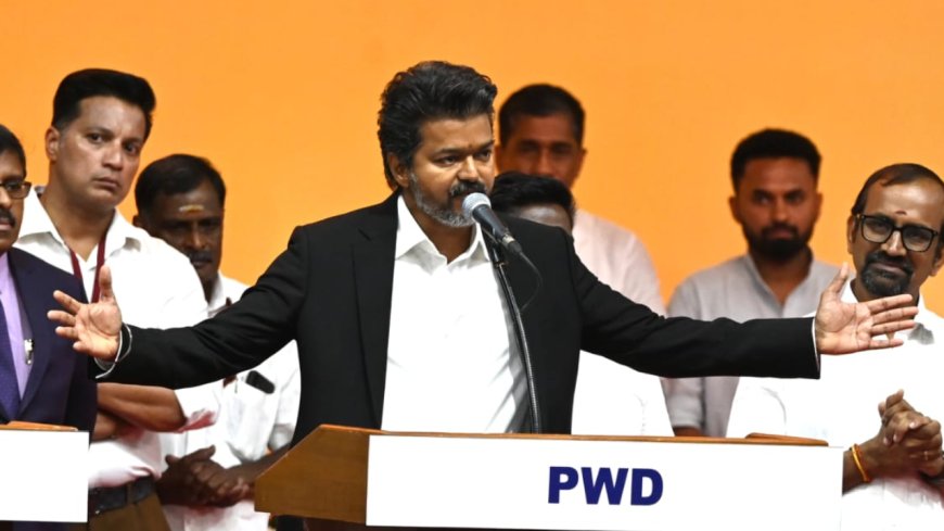 'New era of real, secular, social justice starts now': TVK chief Vijay's first speech as Tamil Nadu CM