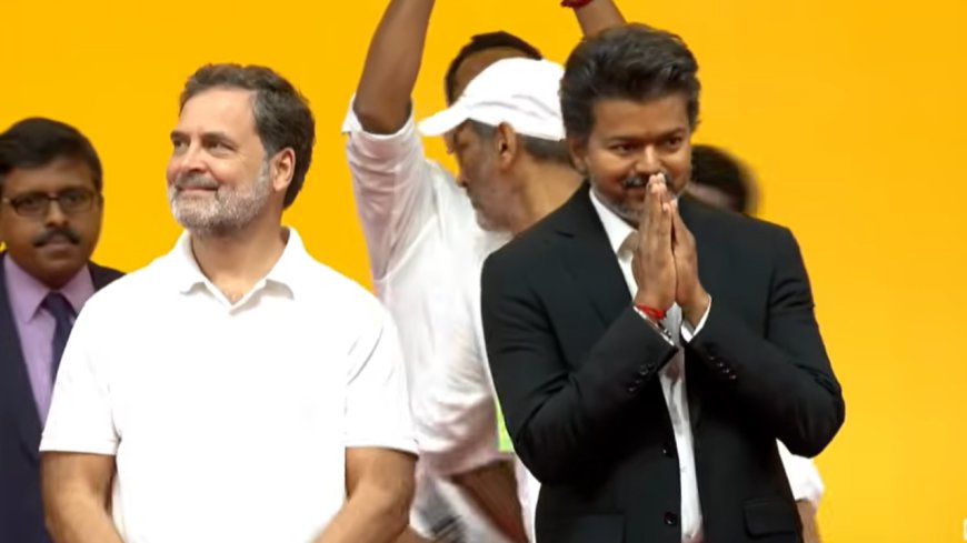 Full Vande Mataram recited: How Tamil Nadu CM Vijay used swearing in event to send message to BJP