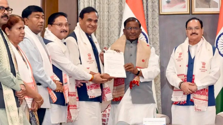 Himanta Biswa Sarma officially appointed Assam CM; oath ceremony on May 12